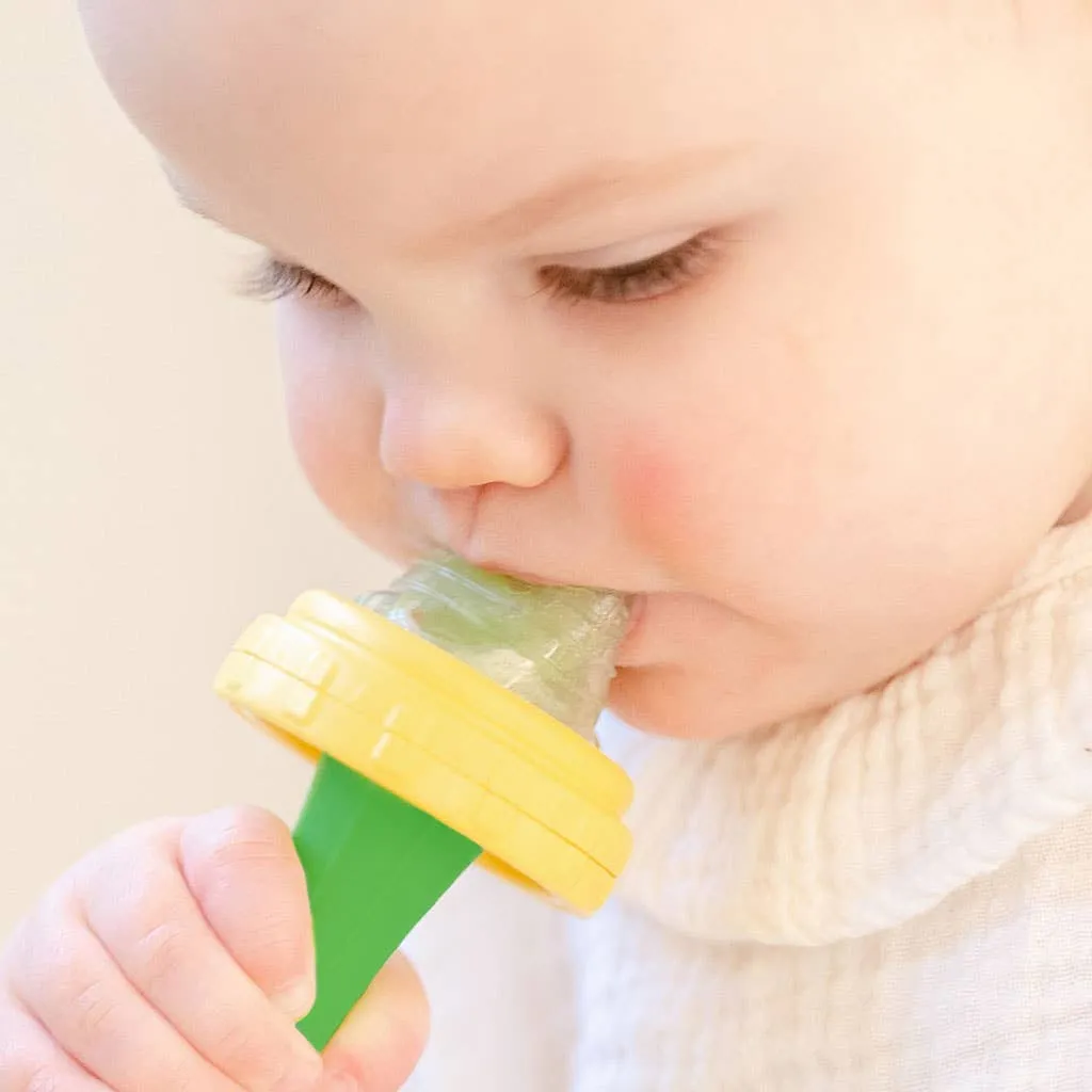 2-in-1 Solid Food Feeder   Teether by Lollaland