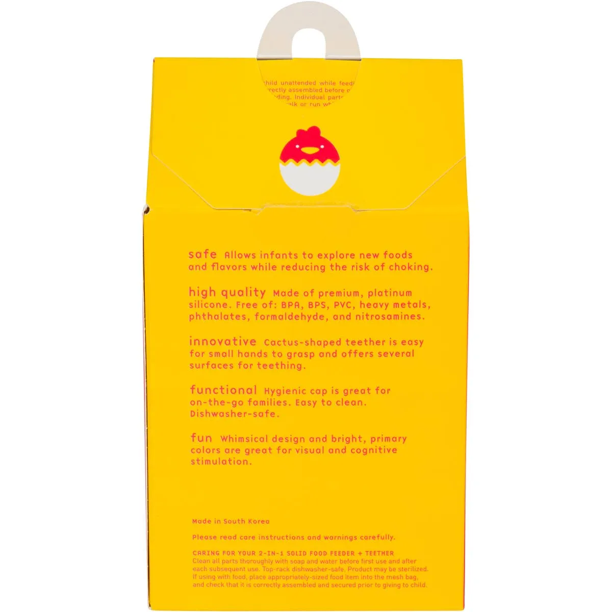 2-in-1 Solid Food Feeder   Teether by Lollaland
