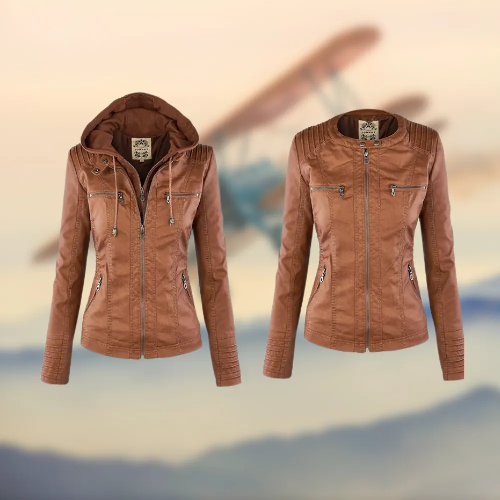 Alexandra | Trendy Hooded Jacket