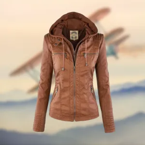 Alexandra | Trendy Hooded Jacket