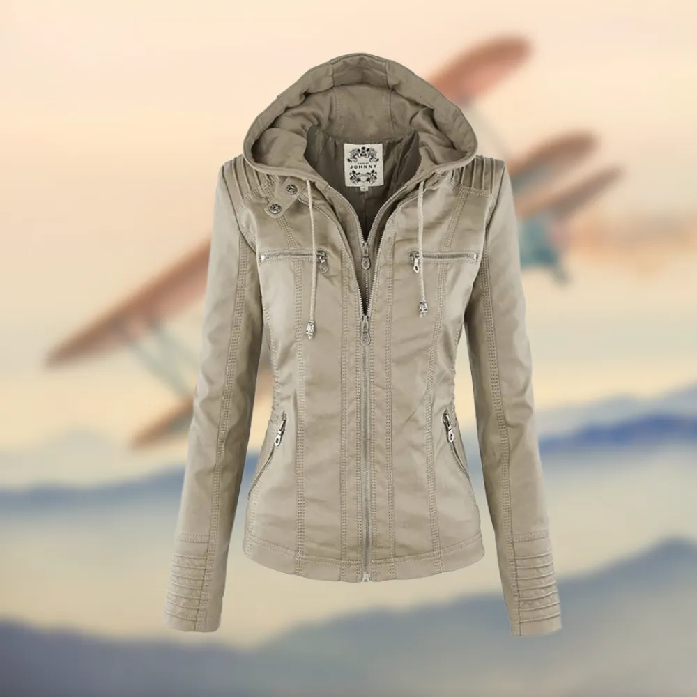 Alexandra | Trendy Hooded Jacket