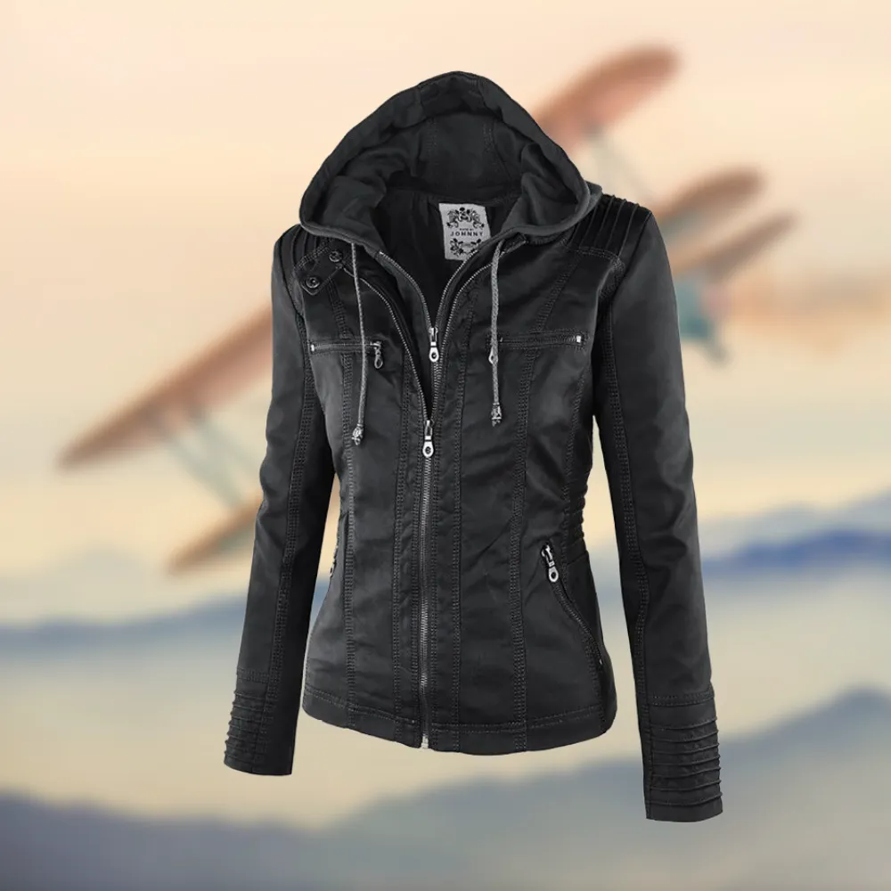 Alexandra | Trendy Hooded Jacket