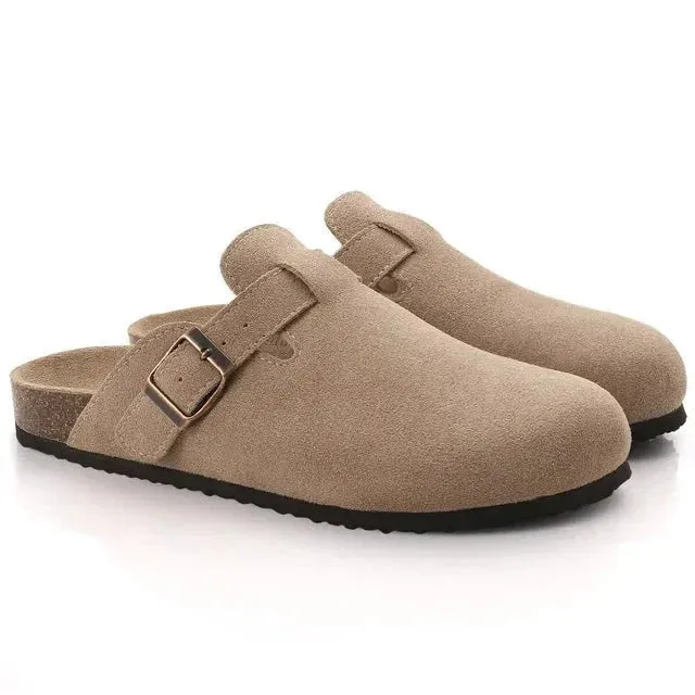 Aurion - Low Classic Suede Clogs