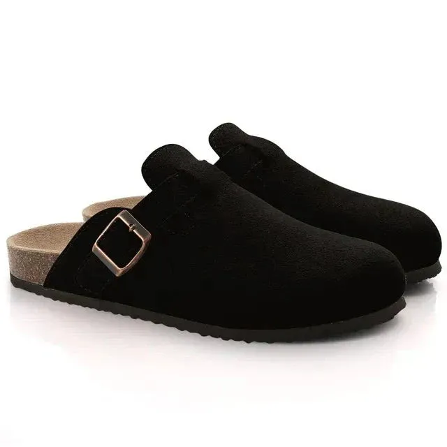 Aurion - Low Classic Suede Clogs