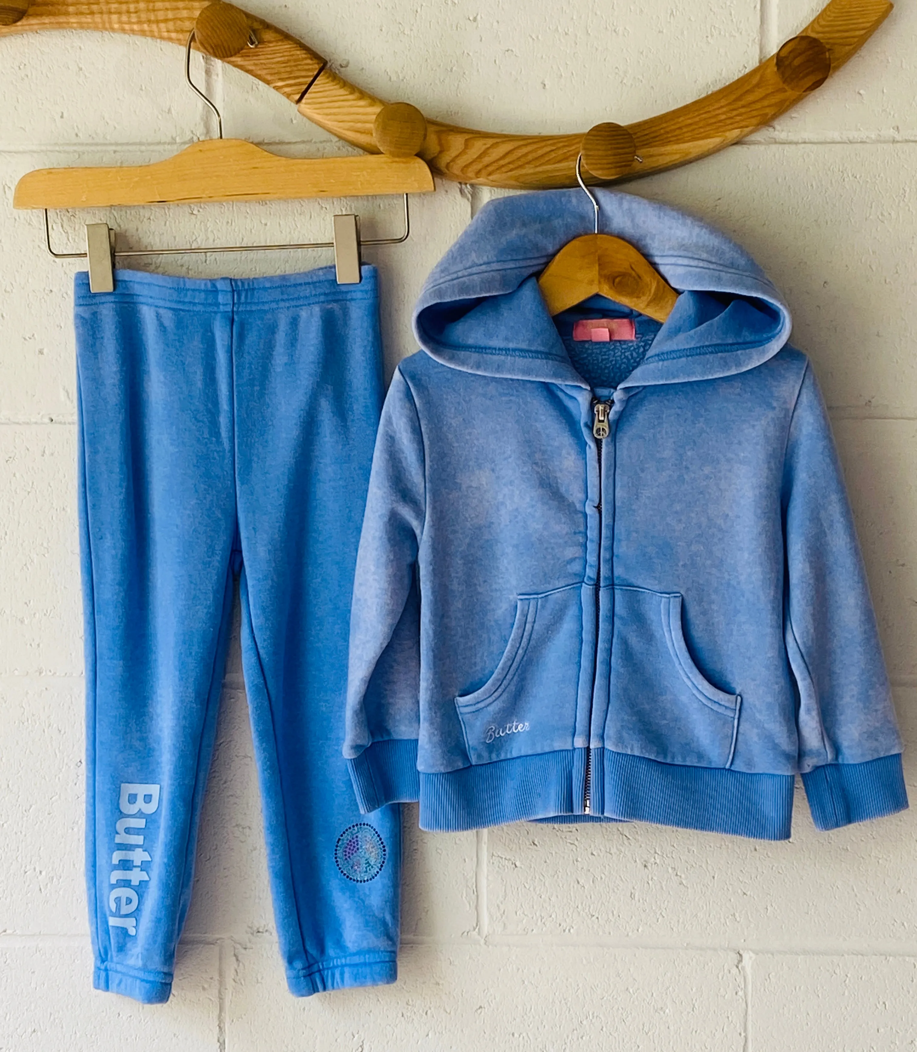Butter Sparkle High Top Lounge Set, 24 months (XL)