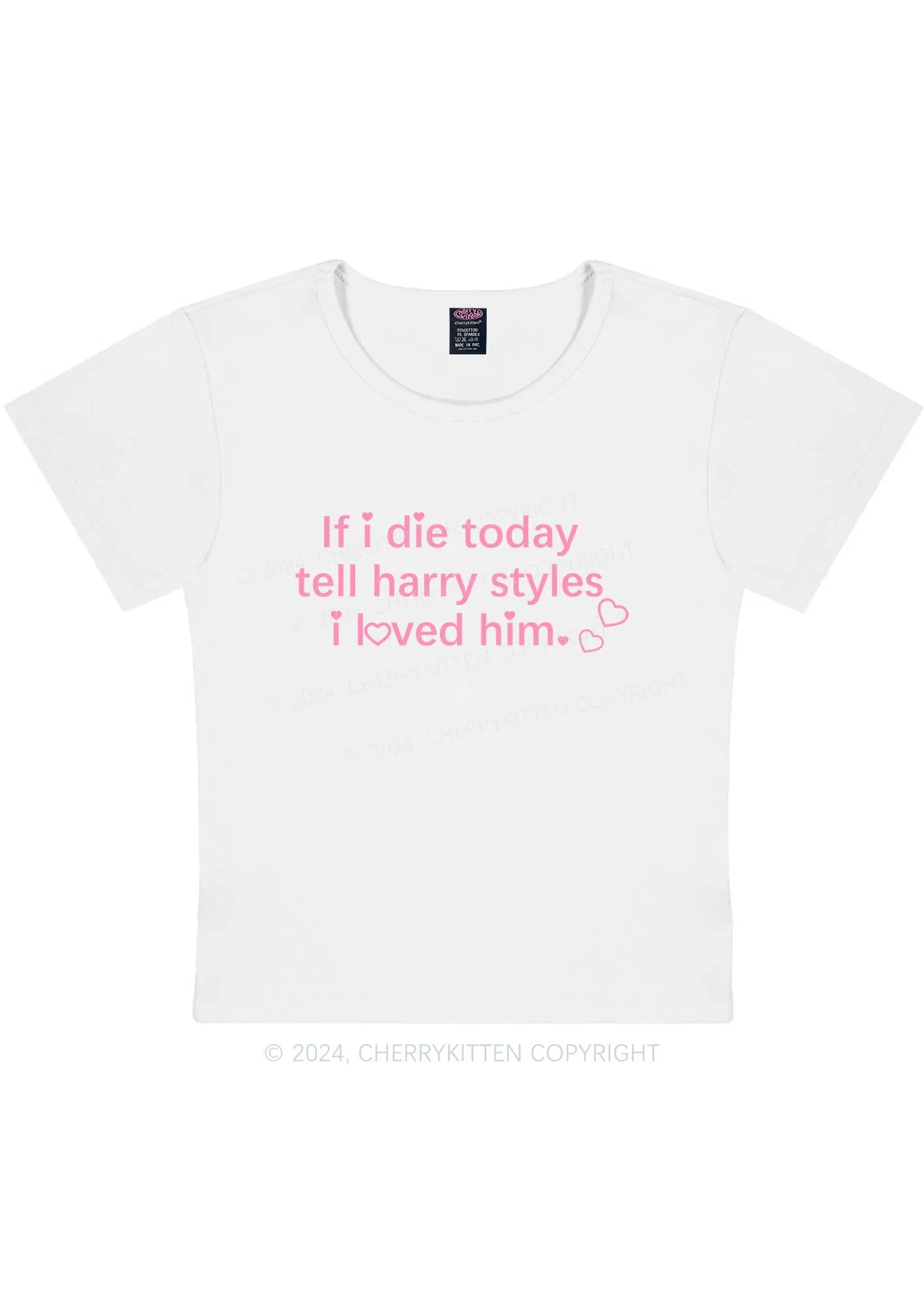 Curvy I Loved Him Y2K Baby Tee Cherrykitten