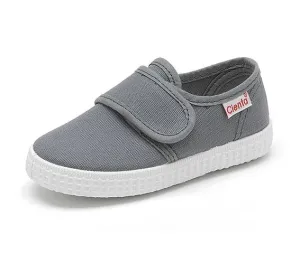 Hook & Loop Sneaker, Grey