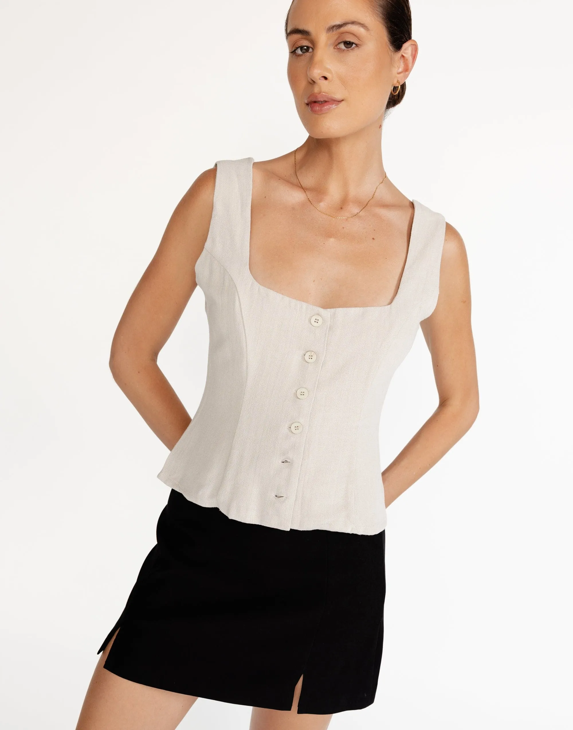 Joni Top (Latte)