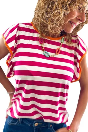 Turn It Up Stripe Top