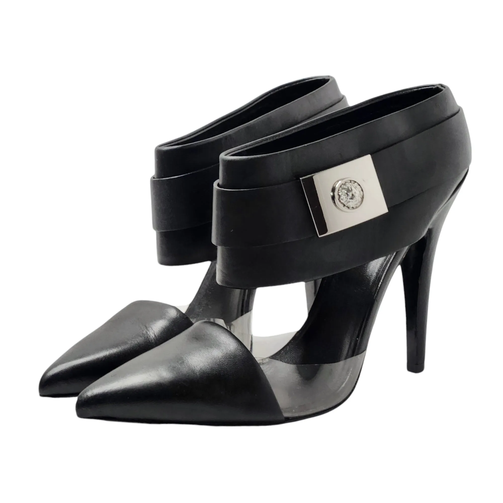 VERSUS VERSACE PVC HEELS EU 38.5/ UK 5.5